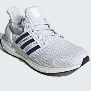 Adidas Ultraboost 4.0 Prime Blue in Light Gray/Navy